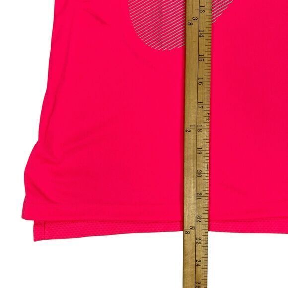 Nike City Core Dry Metallic Big Logo Tank M Pink Athletic Workout Gym Running - Picture 10 of 14